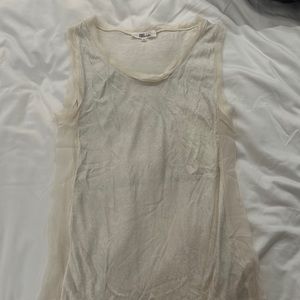 Shimmer Tank Top